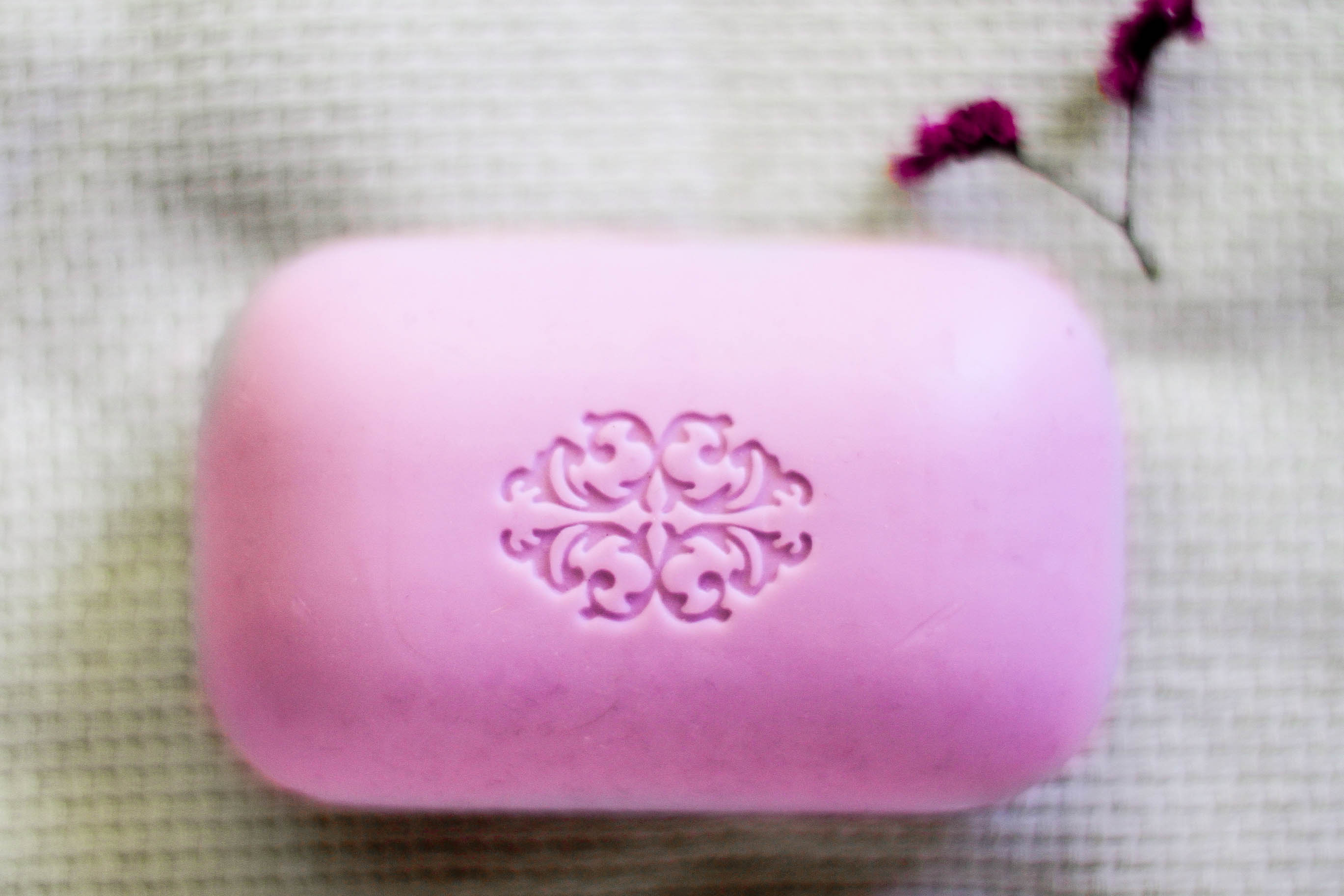 pink soap